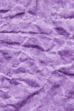 Recycle Kraft Paper Crumpled Mottled Stained Purple Grunge Texture