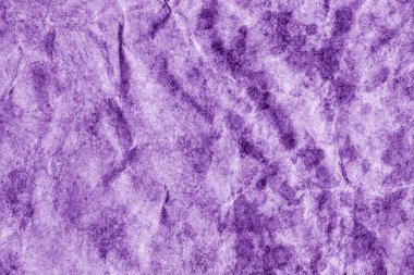 Recycle Kraft Paper Crumpled Mottled Stained Purple Grunge Texture