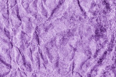 Recycle Kraft Paper Crumpled Mottled Stained Purple Grunge Texture