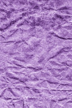 Recycle Kraft Paper Crumpled Mottled Stained Purple Grunge Texture