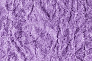 Recycle Kraft Paper Crumpled Mottled Stained Purple Grunge Texture
