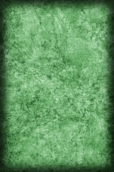 Переробка крафт паперу вкрита плямистими зеленими віньєтками текстури гранж — стокове фото