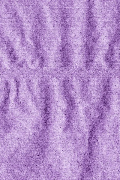 Recycle Kraft Paper Crumpled Mottled Stained Purple Grunge Texture — Stockfoto