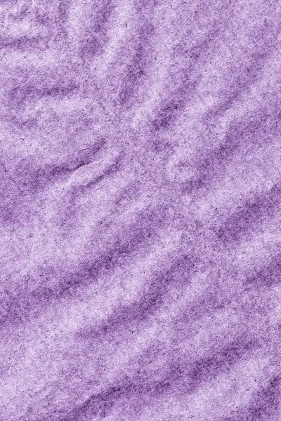 Recycle Kraft Paper Crumpled Mottled Stained Purple Grunge Texture — Stockfoto