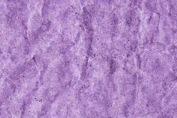 Recycle Kraft Paper Crumpled Mottled Stained Purple Grunge Texture — Stockfoto