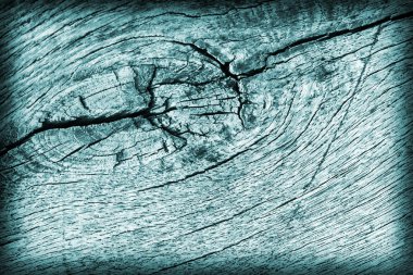 Kırık çürük ahşap camgöbeği Vignette Grunge doku dokuma eski yıpranmış