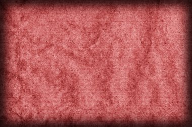 Geri dönüşüm Kraft kağıt buruşuk lekeli kırmızı Vignette Grunge doku tasarlamak