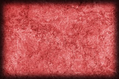 Geri dönüşüm Kraft kağıt buruşuk lekeli kırmızı Vignette Grunge doku tasarlamak