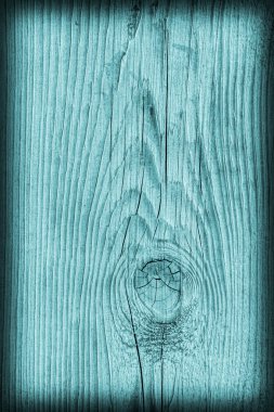 Eski yıpranmış kırık çürük ahşap ağartılmış ve camgöbeği Vignette Grunge doku lekeli