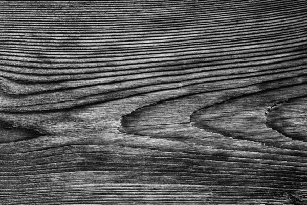 Textura Grunge cinza branqueada e manchada de madeira de nós velhos — Fotografia de Stock