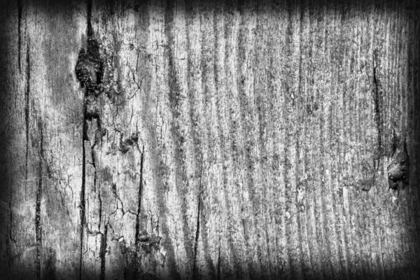 Παλιά κόμπους ξεπερασμένο ραγισμένα Floorboard Καταστρώματα βάφονται γκρι βινιέτα Grunge υφή — Φωτογραφία Αρχείου