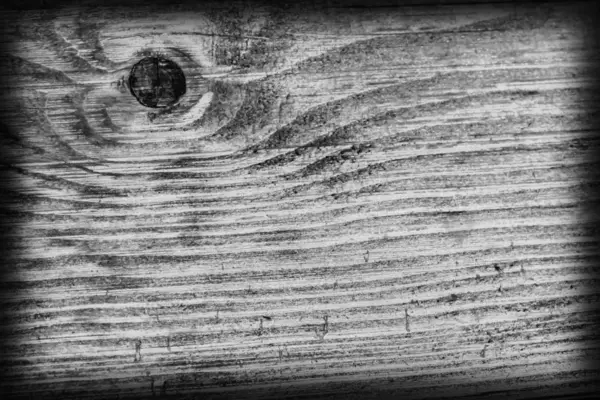 Παλιά κόμπους ξεπερασμένο ξύλο λευκασμένα και χρωματισμένο γκρι βινιέτα Grunge υφή — Φωτογραφία Αρχείου