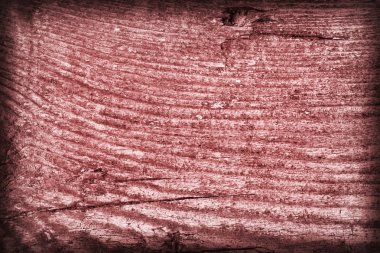 Kırık çürük ahşap kırmızı Vignette Grunge doku dokuma eski yıpranmış