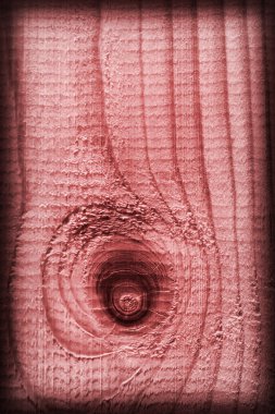 Kırık çürük ahşap kırmızı Vignette Grunge doku dokuma eski yıpranmış