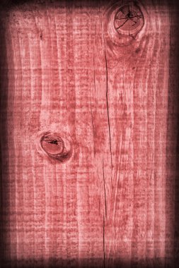 Kırık çürük ahşap kırmızı Vignette Grunge doku dokuma eski yıpranmış