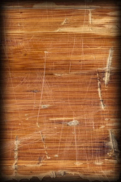 Viejo barnizado tablero de bloques agrietado rayado pelado de viñeta textura grunge —  Fotos de Stock