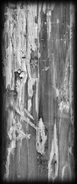 Staré lakované laťovky popraskané poškrábaný oloupané Vignette B — Stock fotografie