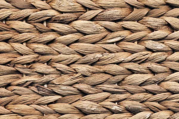 Raffia Place Mat Extra Rough Plaiting Grunge Texture Detail — Stock Photo, Image