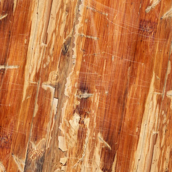 Antiguo suelo laminado de madera barnizado tablero de bloques rayado agrietado —  Fotos de Stock