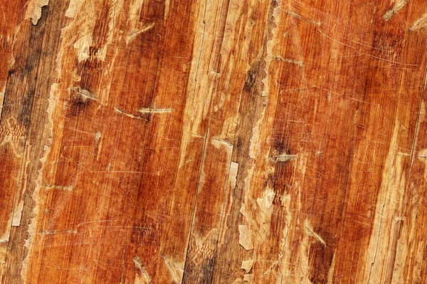 Antiguo suelo laminado de madera barnizado tablero de bloques rayado agrietado —  Fotos de Stock