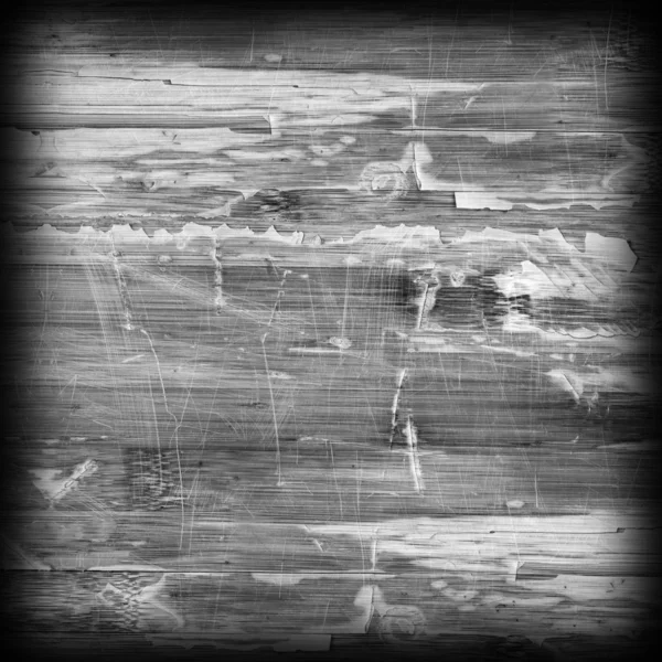 Antiguo tablero de bloques barnizado raspado raspado pelado de viñeta gris textura grunge — Foto de Stock