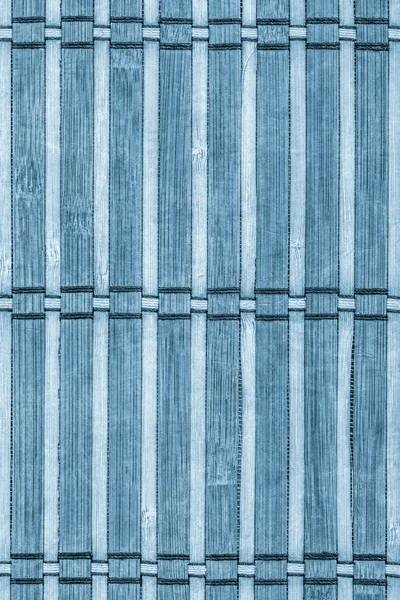 Bamboo Place Mat Blue Grunge Texture Sample — Stock Photo, Image