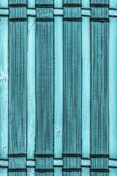 Bamboe placemat cyaan Grunge textuur monster — Stockfoto
