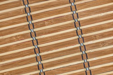 Bambu yer Mat Grunge doku örneği