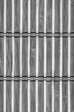 Bambu yer Mat gri Grunge doku örneği