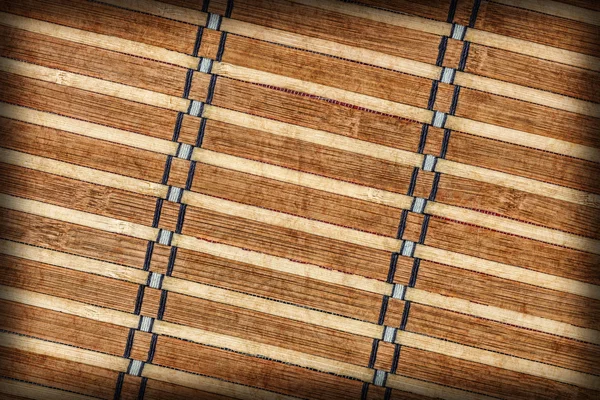 Bambusz tányéralátét matrica Grunge textúra minta — Stock Fotó