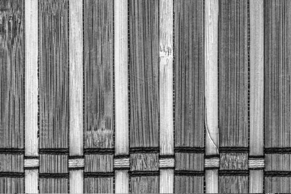 Bambusowa mata miejsce szary szorstki tekstura próbki — Zdjęcie stockowe