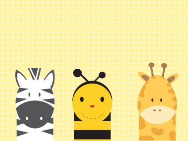 sevimli hayvanların arka planı