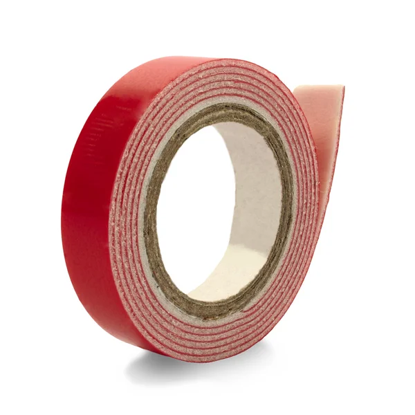 Çift taraflı yapışkan bant bir rulo dolandı