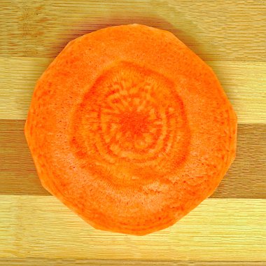 havuç, sebze bir kesit