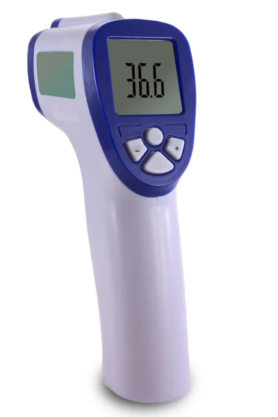 Elektronische Thermometer Apparaat Voor Het Meten Van Lichaamstemperatuur Covid Gezondheid — Stockfoto