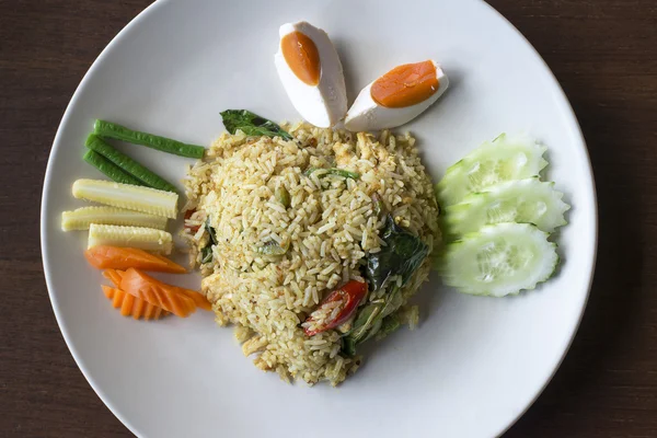 Riz frit au curry vert, Thai Food — Photo