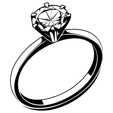 A stunning solitaire diamond ring featuring a brilliant cut stone, perfect for engagements or special occasions, symbolizing love and elegance.