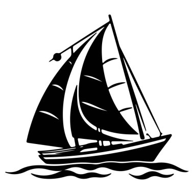 This artwork features an elegant sailboat navigating calm waters, embodying themes of freedom and adventure, perfect for maritime enthusiasts.