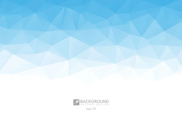 Mavi Çokgen Mozaik Arkaplanı