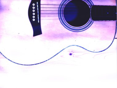 Sanat fotoğraf gitar