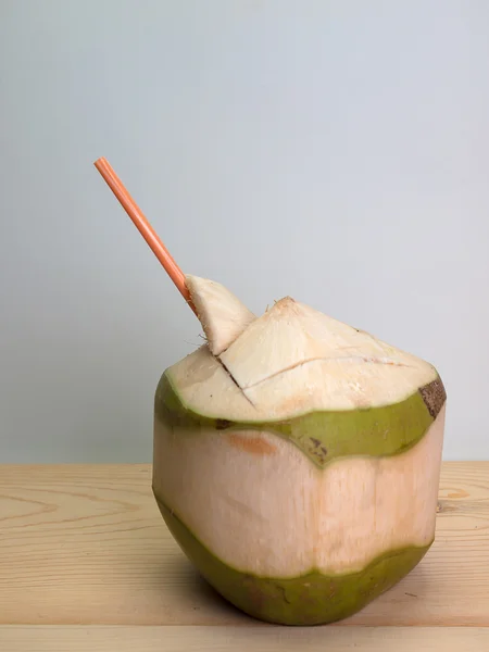 ココナッツ水、自然食品 — ストック写真
