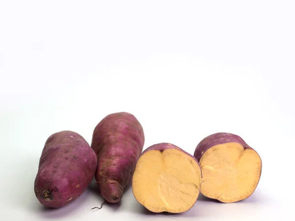 Frische Süßkartoffeln gesunde Nahrung — Stockfoto
