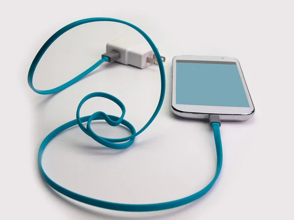 USB-кабель для смартфона — стокове фото