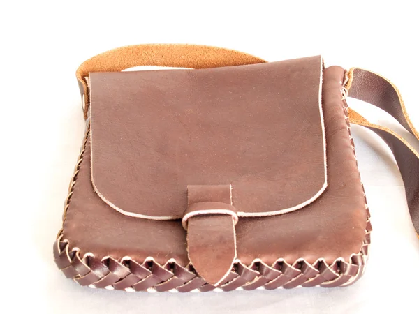 Leather bag — Stock Photo, Image