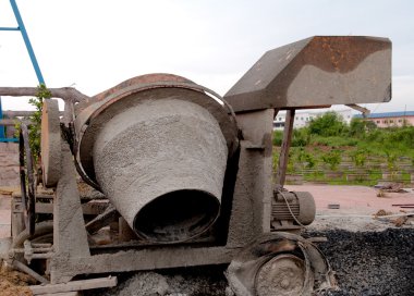 Beton Mikseri, yapımında kullanılır
