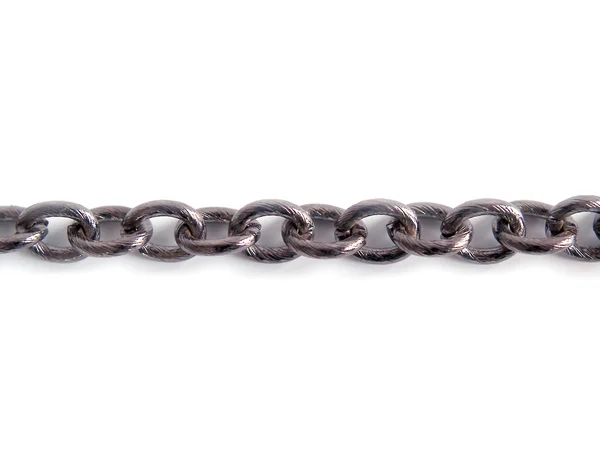 Chain ,Metals were padlocked together — Stock Photo, Image