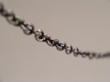 Zincirler, çeşitli metaller yanı sıra A ip bir satýr uzun