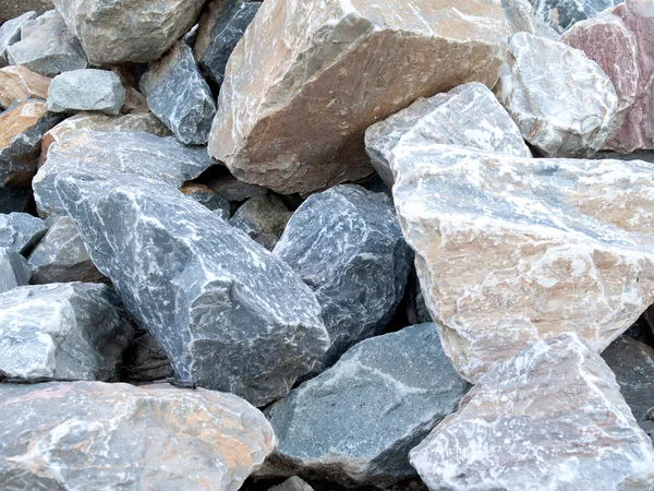 Roccia, massa solida costituita da uno o più tipi — Foto Stock