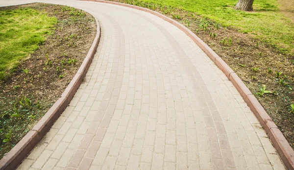 Pathway formed from  stones — Stock Photo, Image