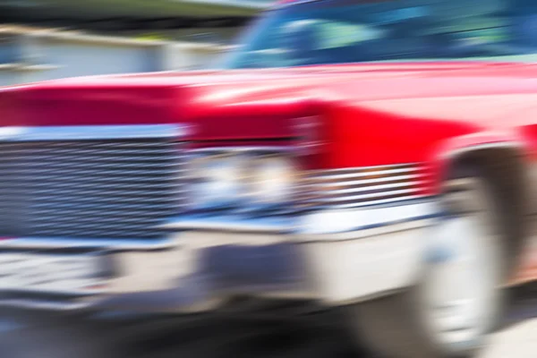 Rojo clásico americano coche — Foto de Stock